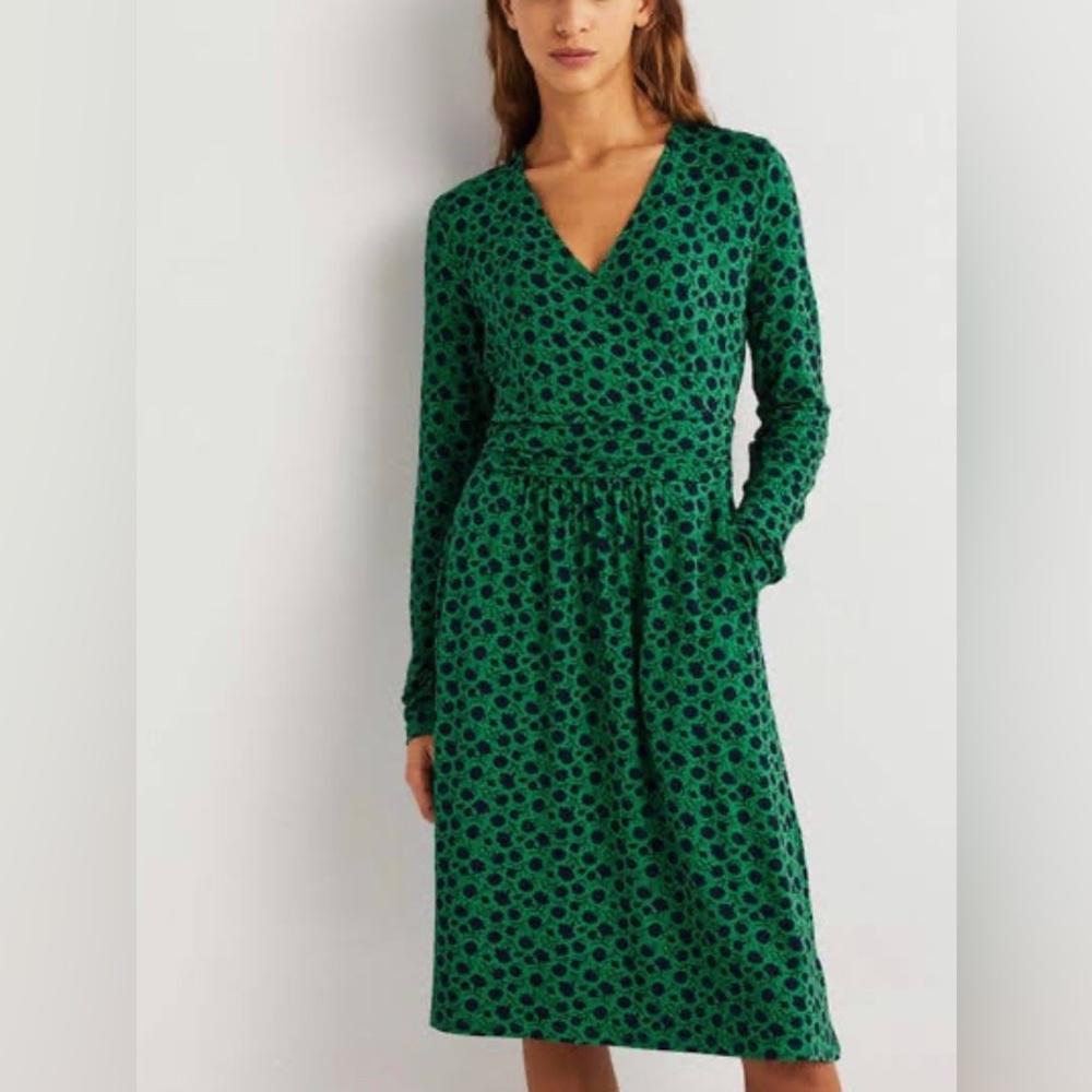 Boden Layla jersey dress NWT 6